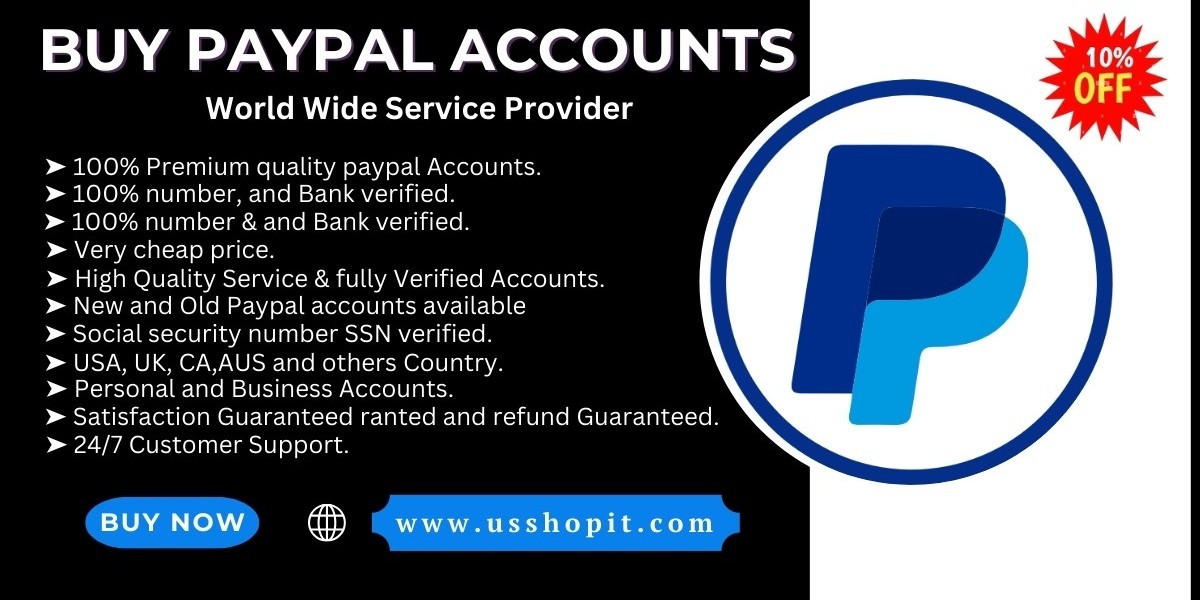 Buy PayPal Account Instant Delivery – 100% Verified Accounts at Very Cheap Price from Usshopit.com website