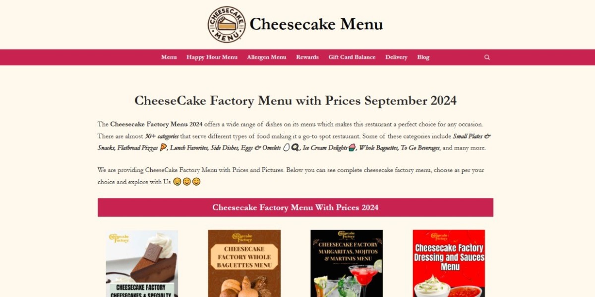 Exploring the Cheesecake Factory Menu: A Delightful Journey of Flavors