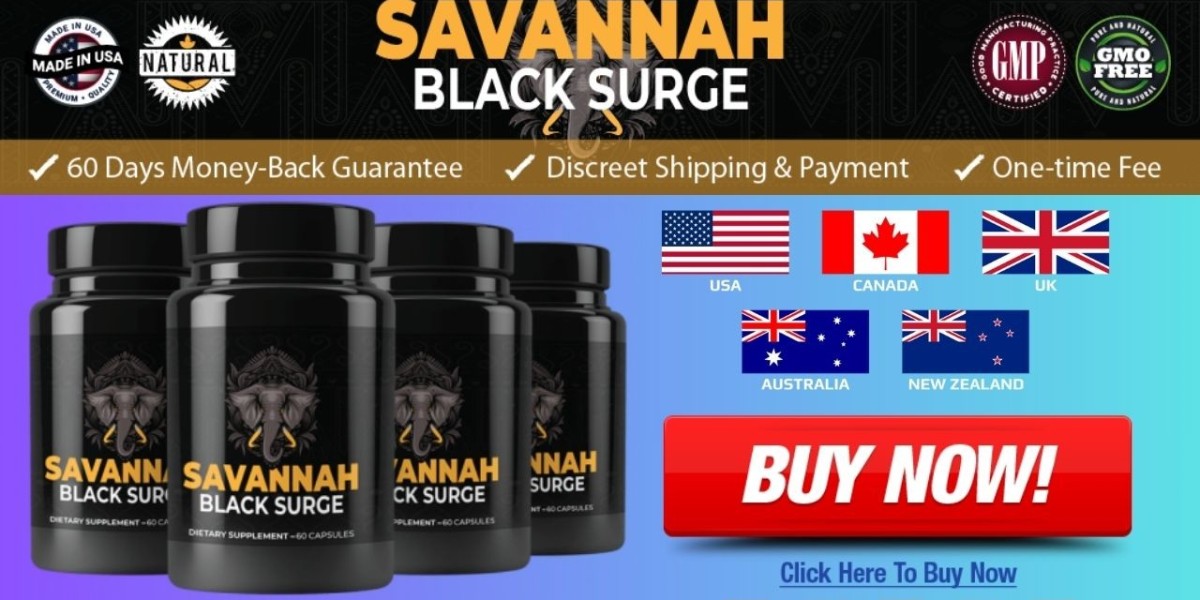 Savannah Black Surge Male Enhancement Reviews, Price For Sale & Buy