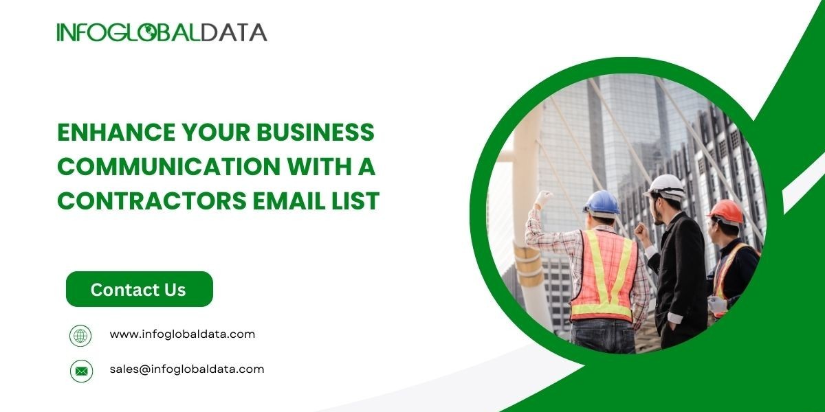 Enhance Your Business Communication with a Contractors Email List