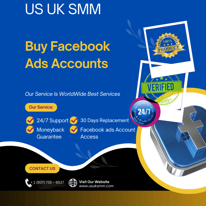 Buy Facebook Ads Accounts - 100% USA UK Verified