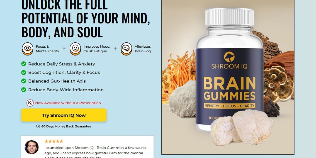 Shroom IQ Brain Gummies Reviews [2025]: Working, Official Website, Cost & Buy In USA