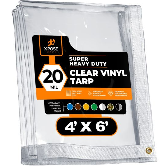 Discover the Versatile Protection of Clear Vinyl Tarps for Every Season