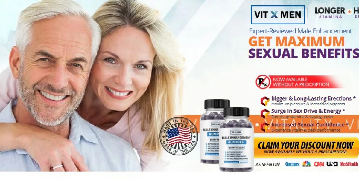 VitXMen Male Enhancement Gummies Reviews, Price For Sale & Buy