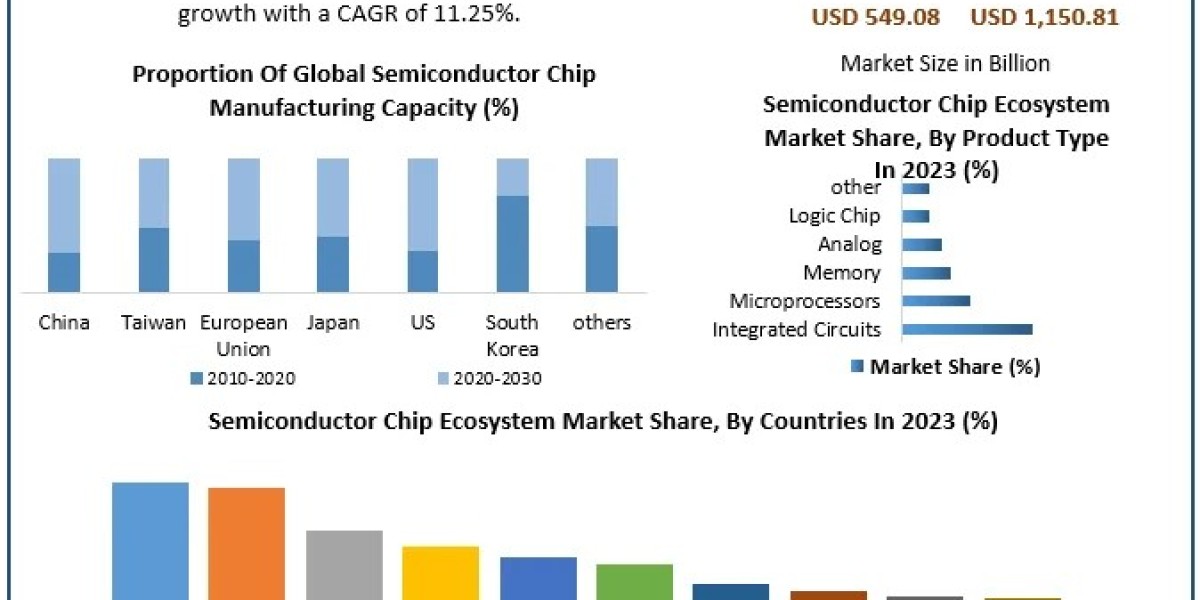 Semiconductor Chip Ecosystem Market Size, Share, Revenue, and Worth Statistics | 2024-2030