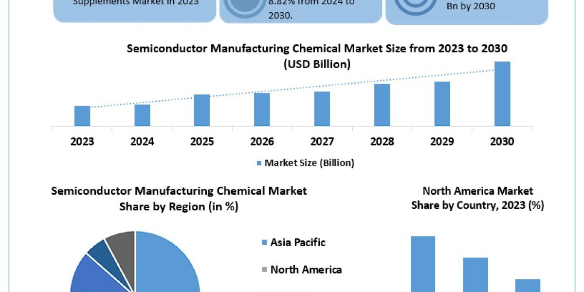 Semiconductor Manufacturing Chemical Market 	Statistical Snapshot: Size, Share, Revenue, and Worth Statistics | 2024-203