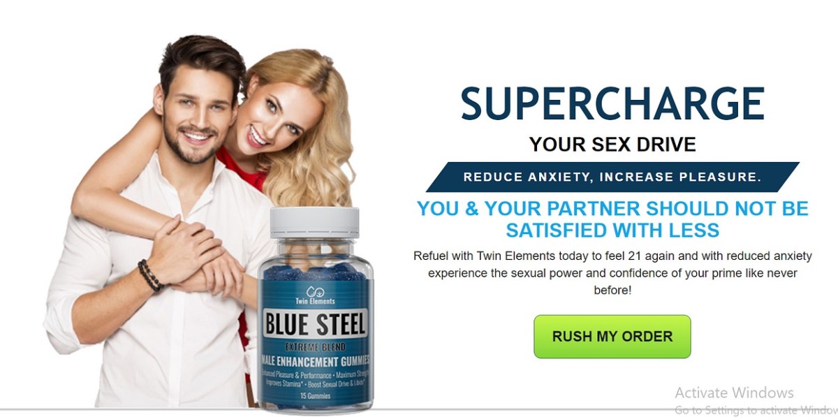 Blue Steel Male Enhancement Gummies USA Reviews [Updated 2025]