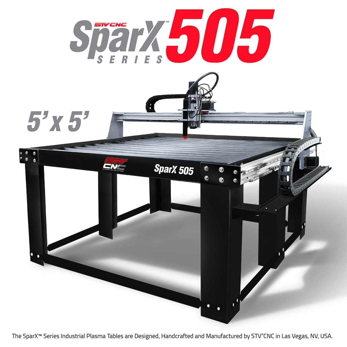 STV®CNC SparX™ 505 Plasma Table - 5X5 CNC Plasma Table