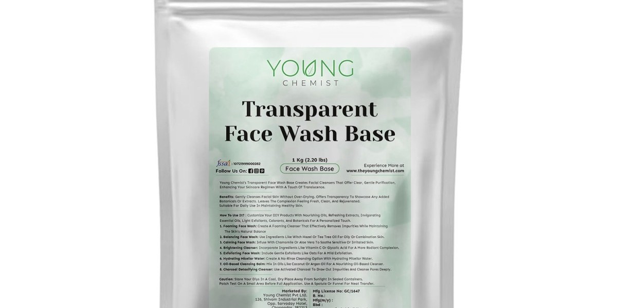 Transparent Facewash Base  <br>     (Sulphate & Paraben Free)