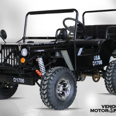 Venom Mini Jeep | 125cc | 3-Speed | Willys Edition Profile Picture