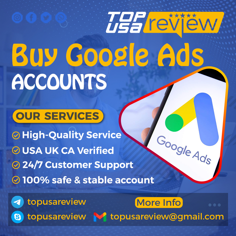 Buy Google Ads Accounts - All Documents Fully Verified