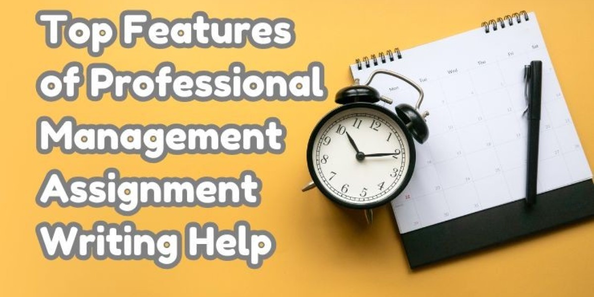 Top Features of Professional Management Assignment Writing Help