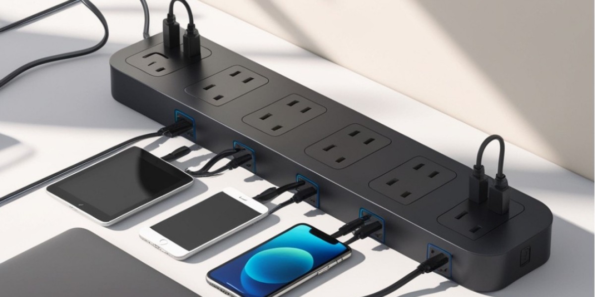 Simplify Your Space with a 4-Socket Power Strip