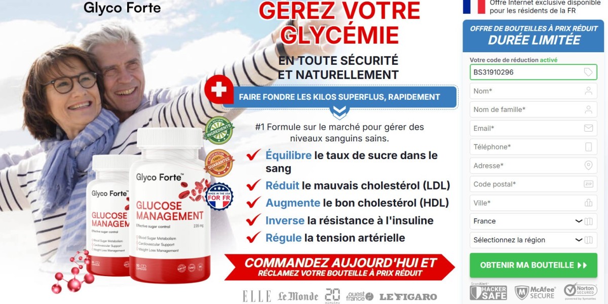 Glyco Forte Glucose + Blood Pressure Formula FR, BE, CH, LU Avis et prix de vente