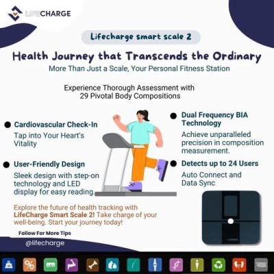 LifeCHARGE Smart Scale 2, with 22 Body Composition Analyzer Profile Picture