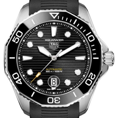 TAG Heuer Aquaracer Professional 300 Automatic Stainless Steel Black Dial Black Rubber Strap Date Di Profile Picture