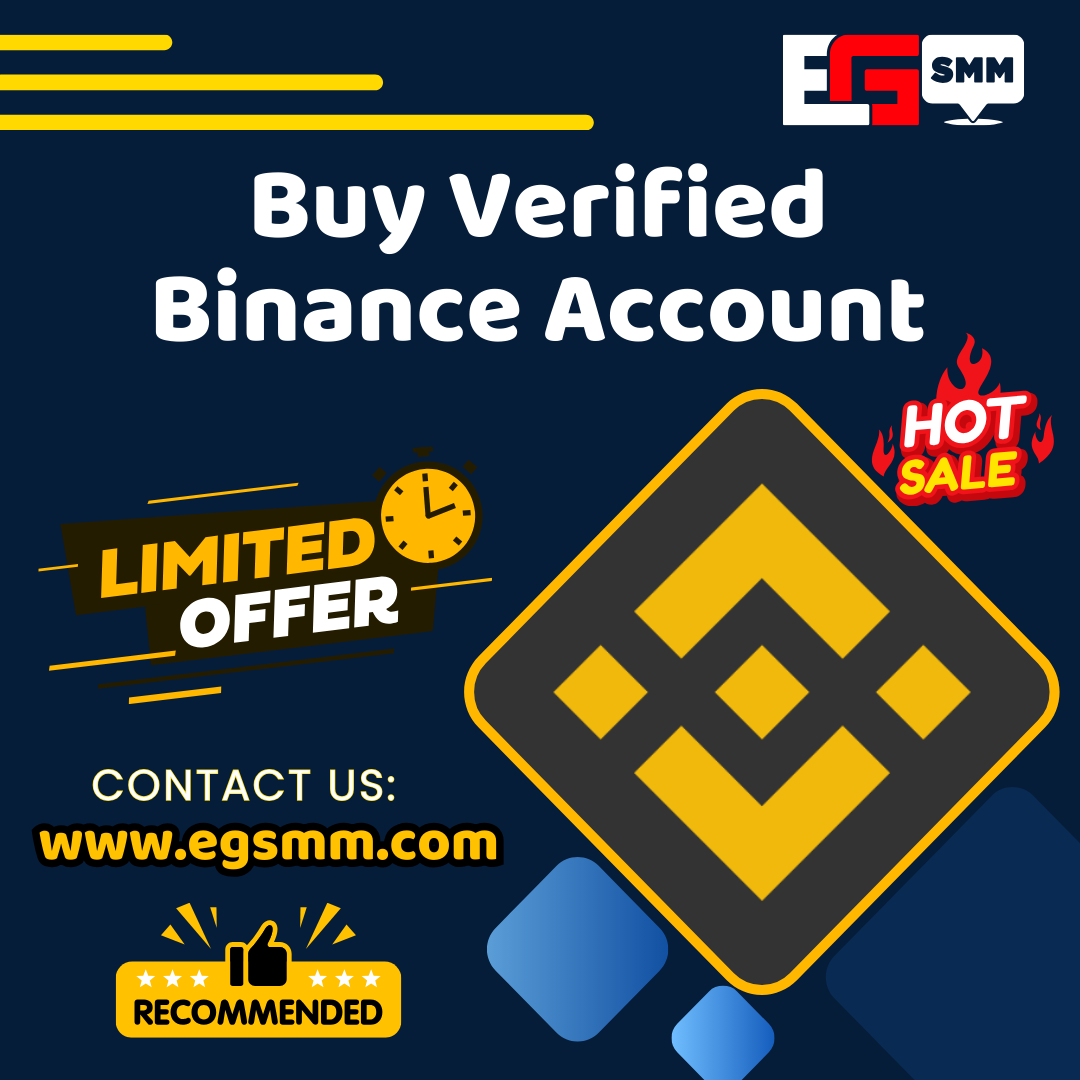 Buy Verified Binance Account - EGSMM