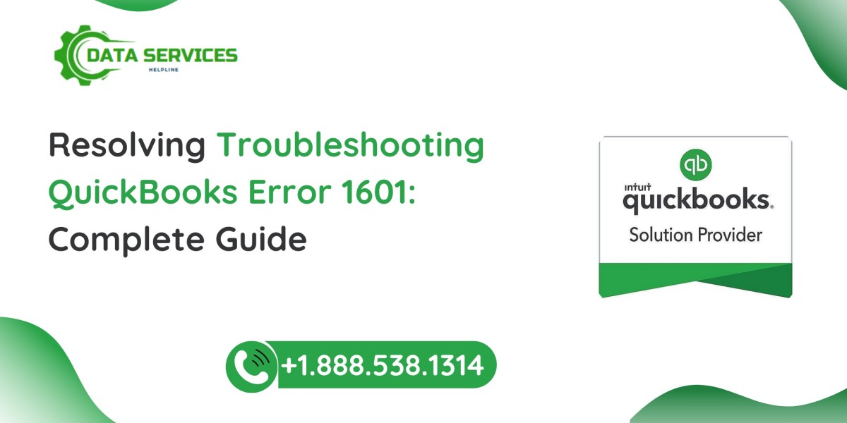 Troubleshooting QuickBooks Error 1601: A Comprehensive Guide