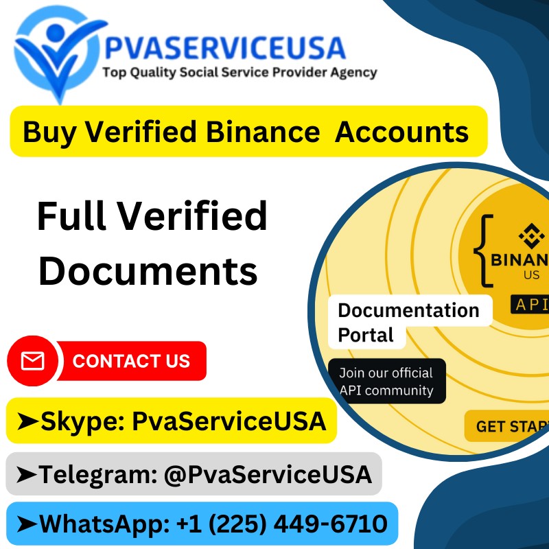 Buy Verified BInance Accounts Accounts 2025 In PvaServiceUSA