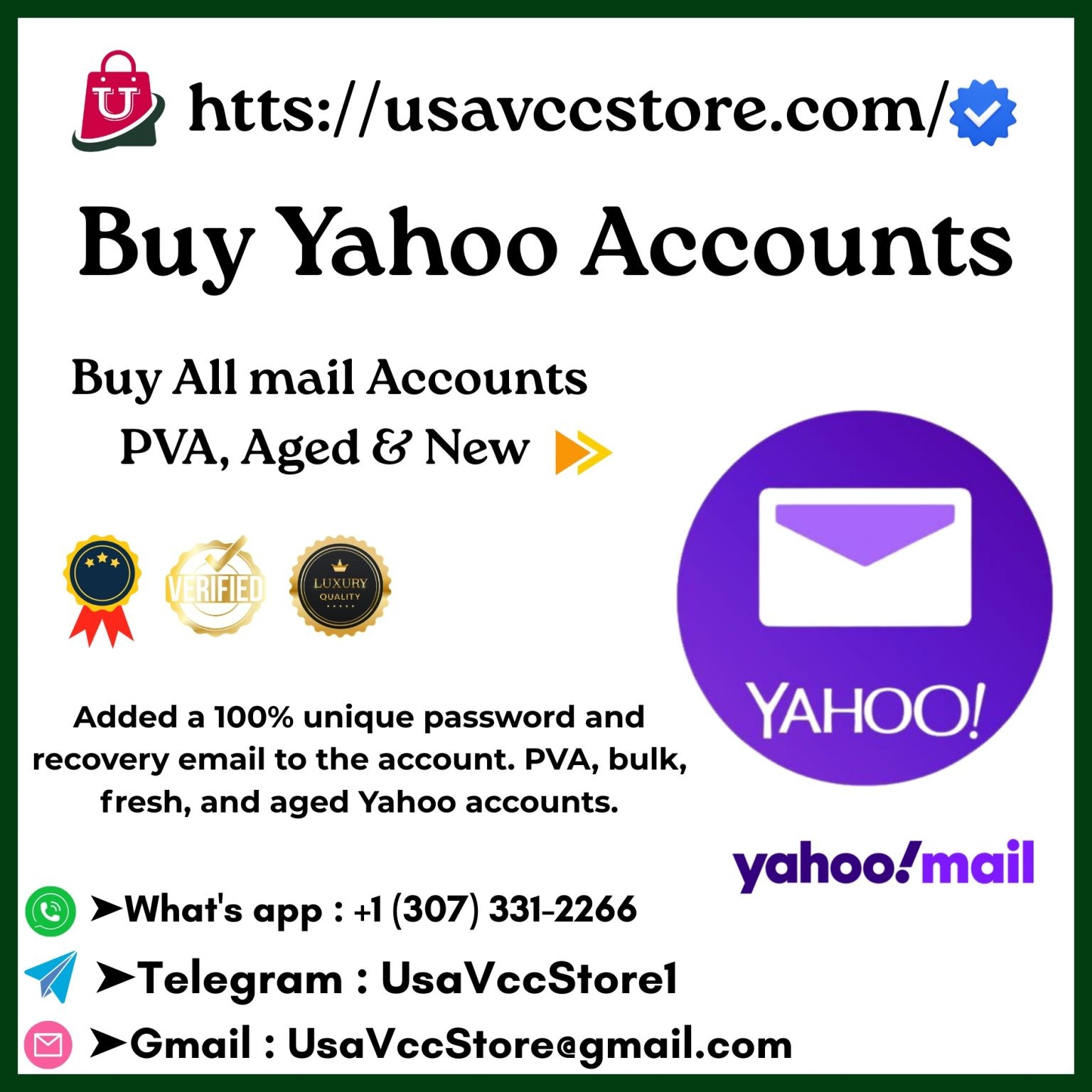 Buy Yahoo Accounts