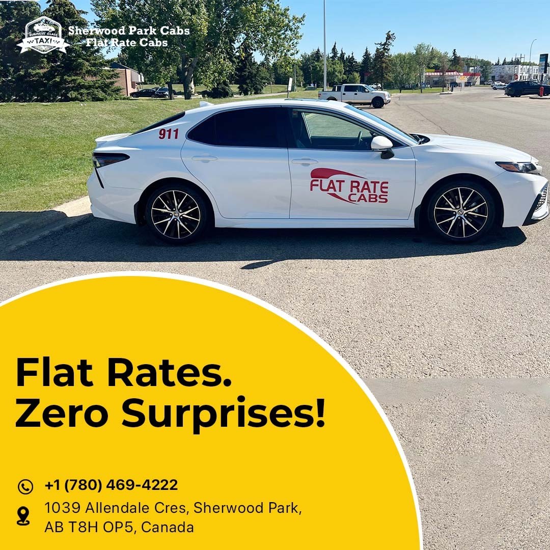 Sherwood Park Cabs flat rate taxi