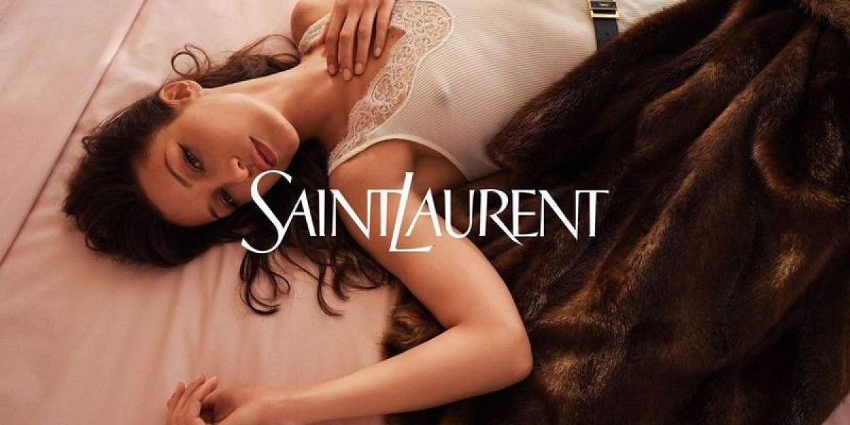 Saint Laurent that shouldn't work but in his masterful hands soars