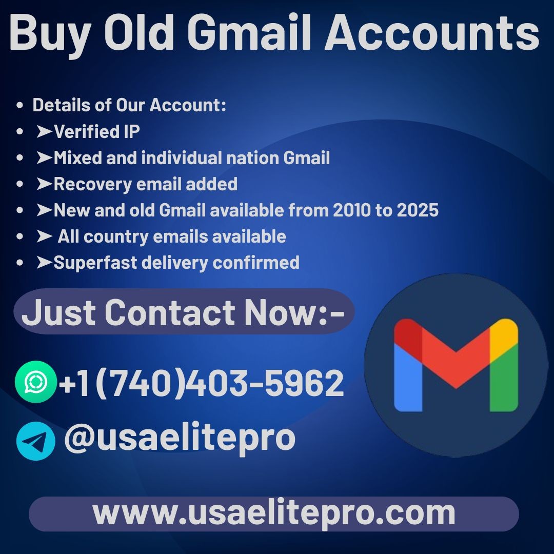 Buy old gmail accounts