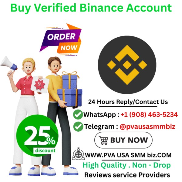 Buy Verified Binance Account KYC Verify Best Account 2023