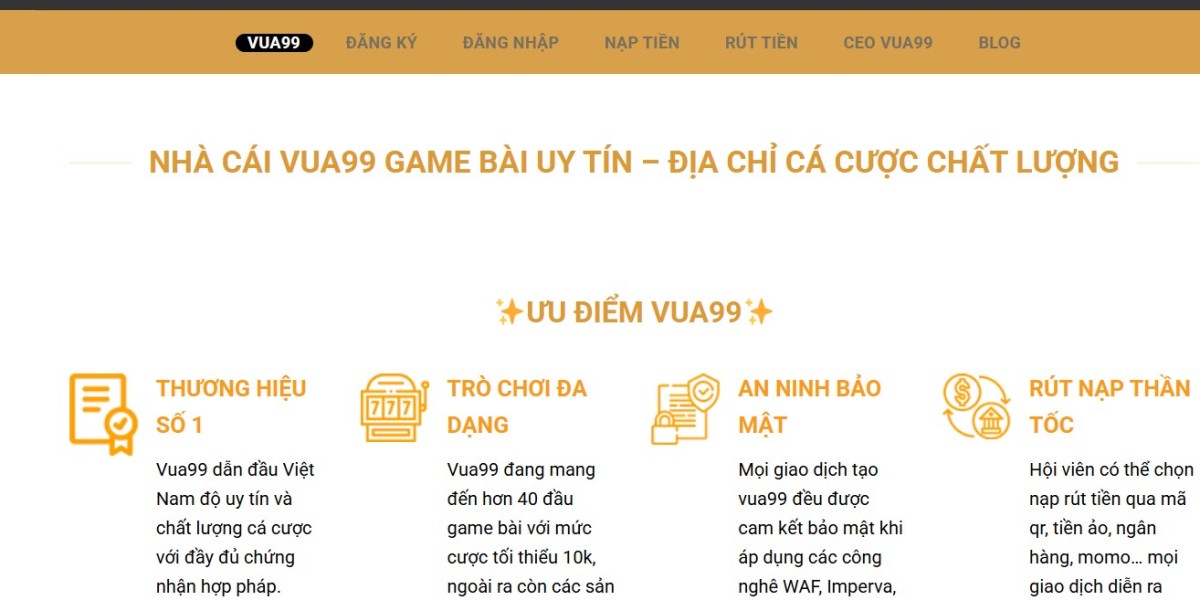 Tham gia ngay cổng game Vua99 – Sân chơi uy tín cho mọi game thủ