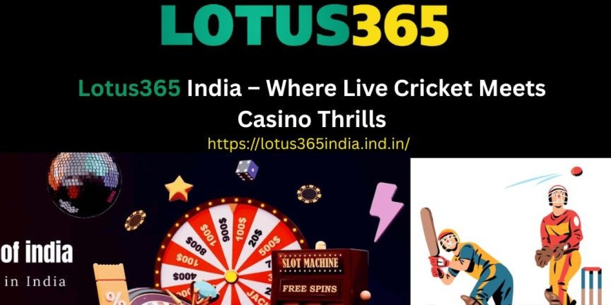Lotus365 India – Where Live Cricket Meets Casino Thrills