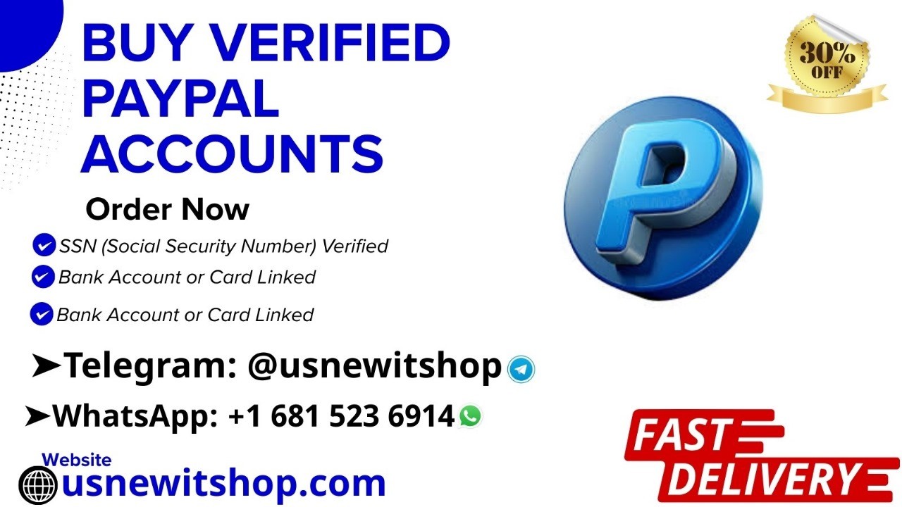 Buy Verified PayPal Accounts