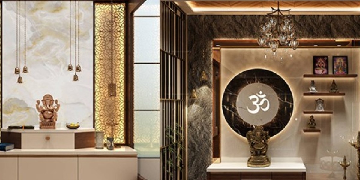 Elevating Spiritual Spaces: The Artistry of Home Temple Wood Designs