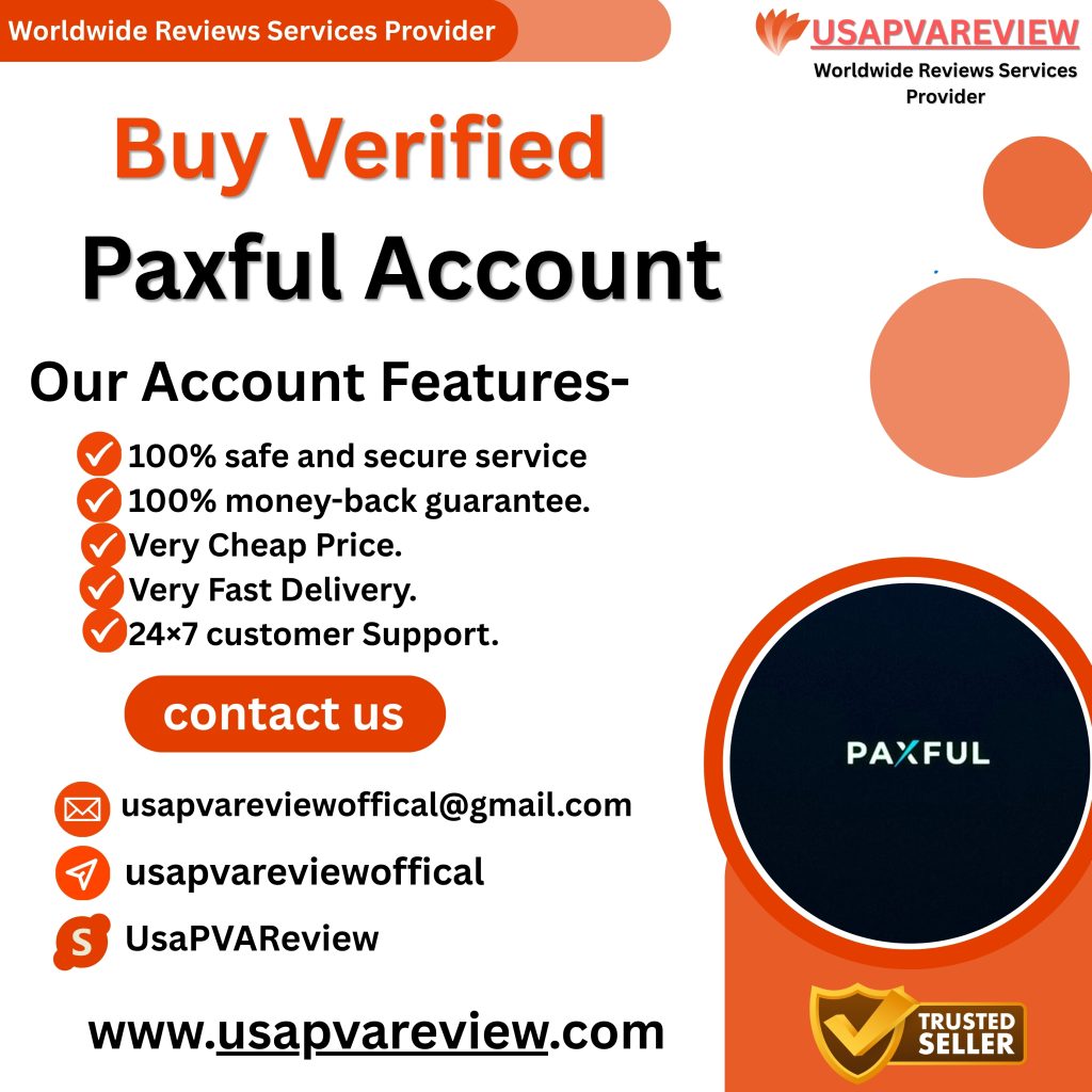 Buy Verified Paxful Account - USAPVAREVIEW