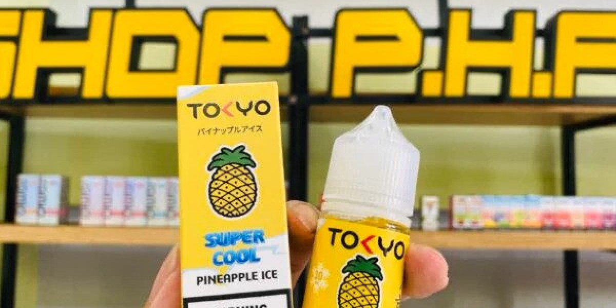 Tokyo Super Cool Pineapple Ice 30ml: A Tropical Chill in Every Puff