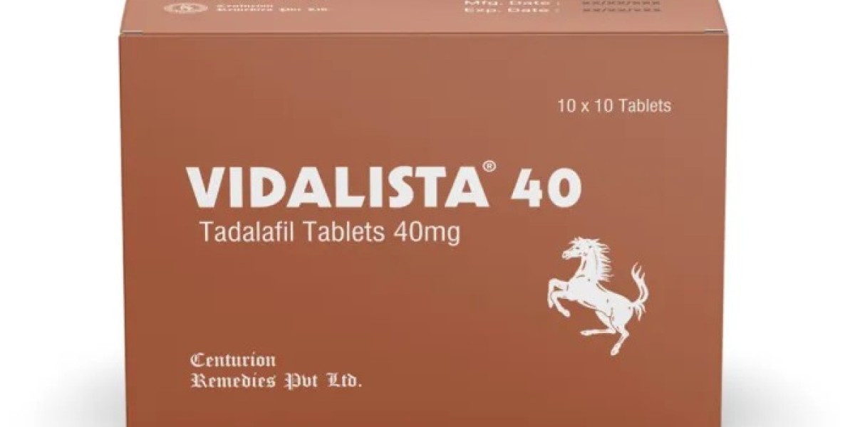 Vidalista 40 Mg – An Effective Solution for Erectile Dysfunction
