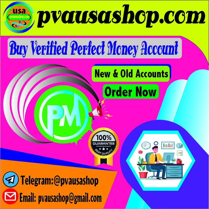 Buy Perfect Money Account -100 USA, Perfect Money Account