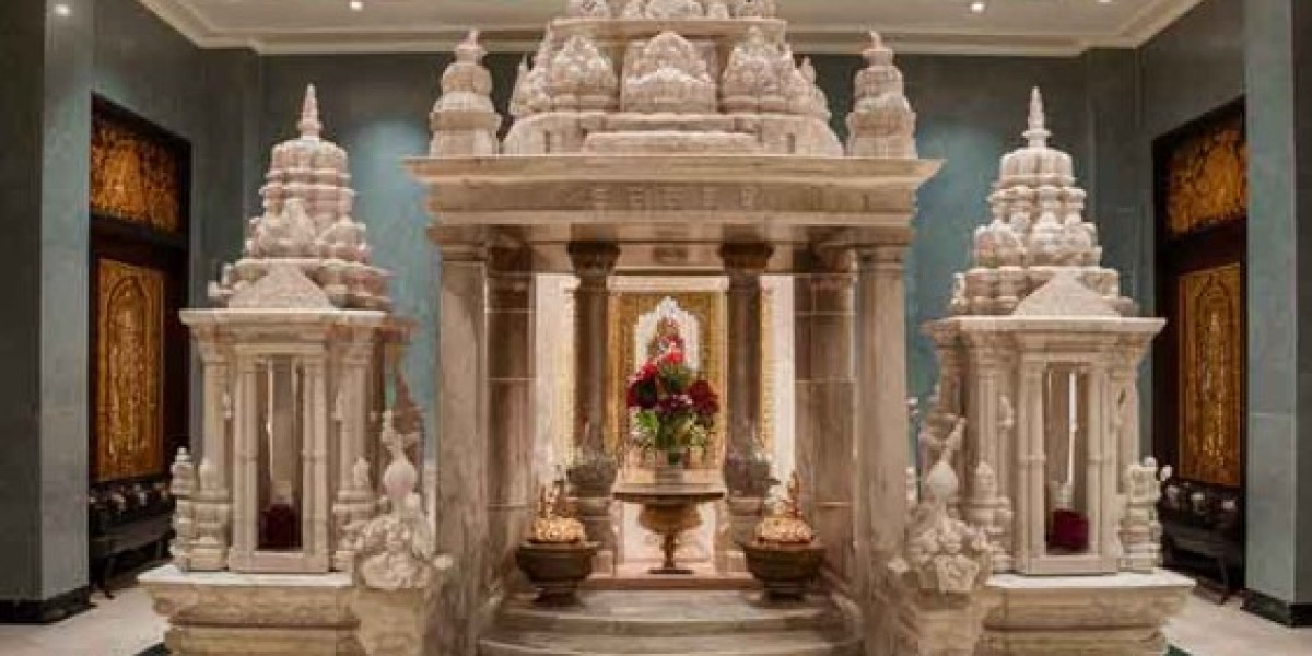 The Timeless Beauty and Spiritual Grace of a Wood Mandir for Home