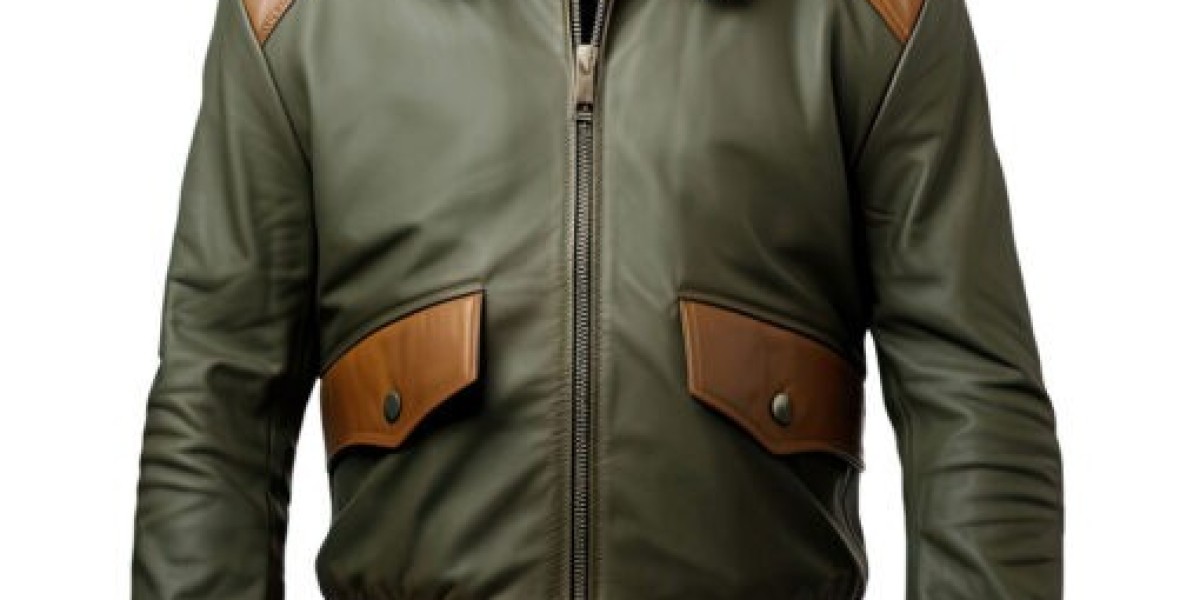 Timeless Style Redefined The Elegant Leather Aviator Jacket for Modern Men