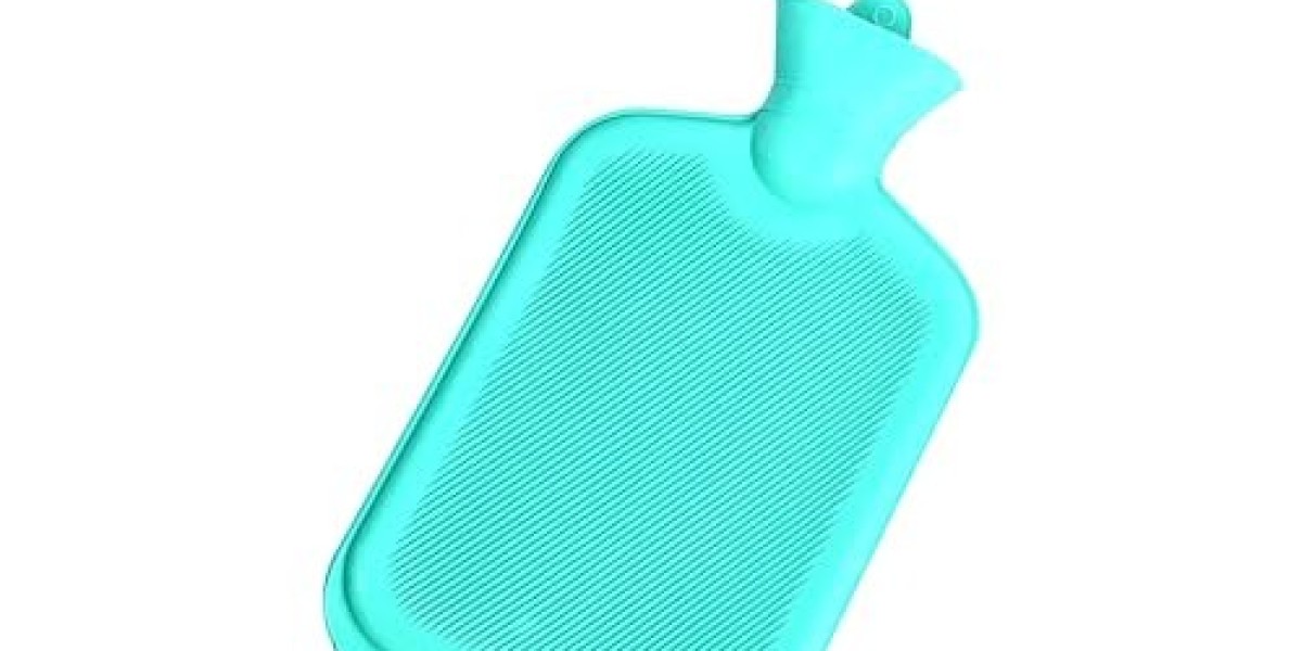 Premium Rubber Hot Water Bag – Reusable & Leak-Proof (Blue)