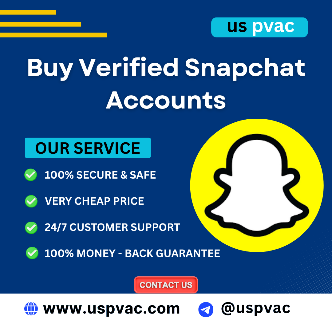 Buy Snapchat Accounts - 100% Verified To Buy Online