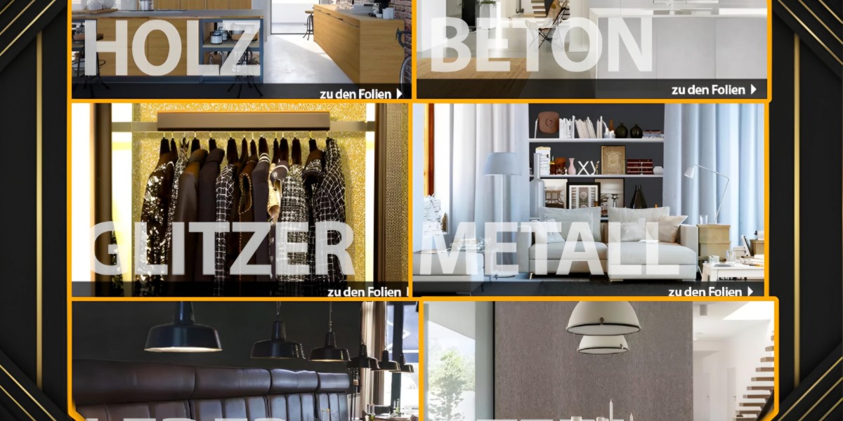 Modernes Wohndesign mit Möbelfolien