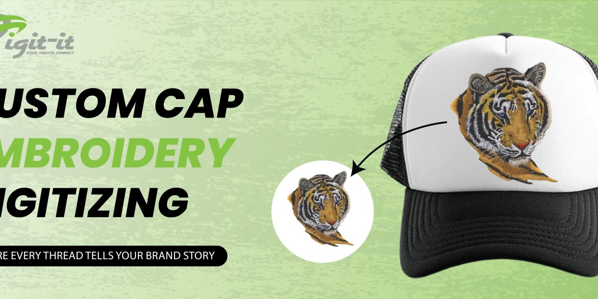Premium Cap Embroidery Digitizing for Unique and Professional Designs