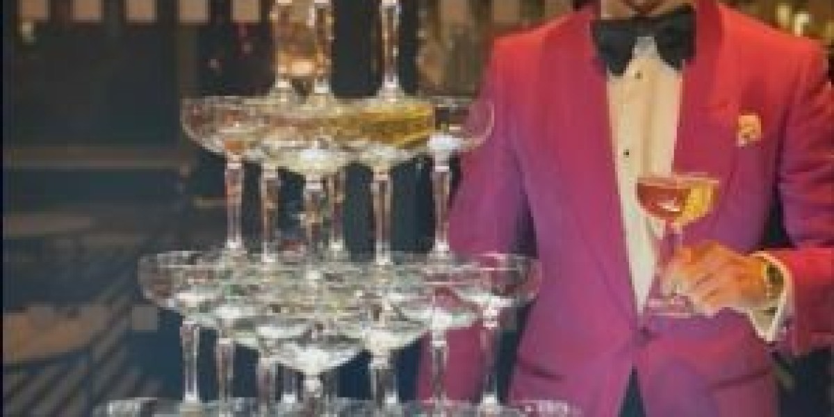 Champagne Tower Hire Services UK for Glamorous Event Styling