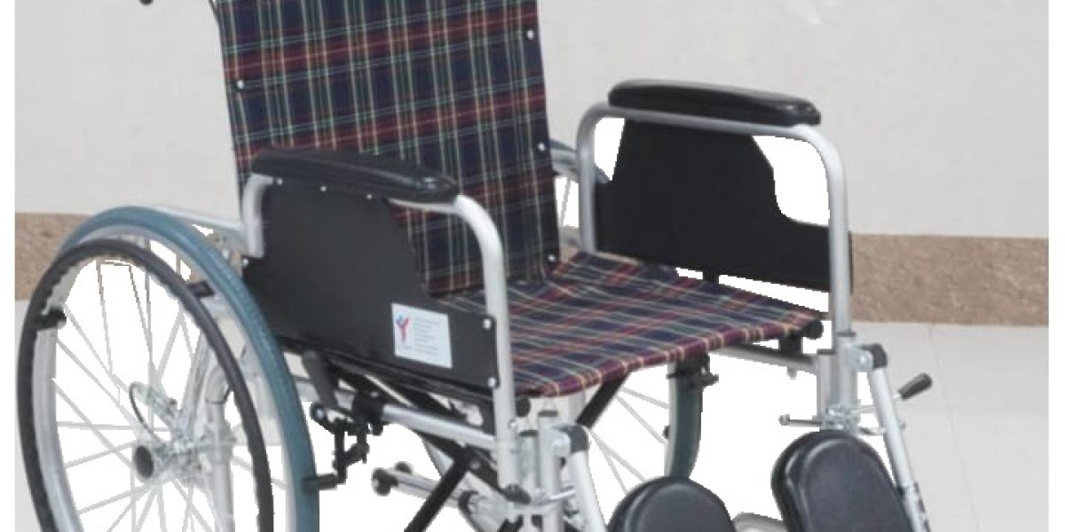 KW-954 LGC Commode Wheelchair – Foldable, Lightweight & Durable