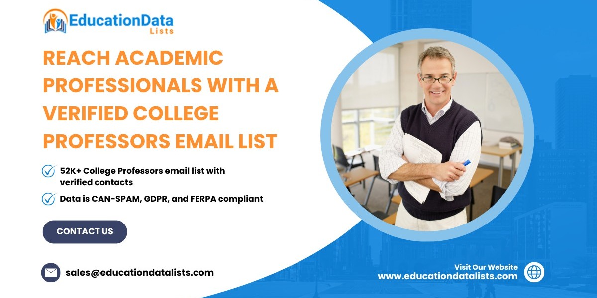 Reach Academic Professionals with a Verified College Professors Email List | EducationDataLists