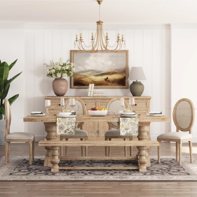 Crossett Rustic Solid Wood Dining Table Collection Profile Picture