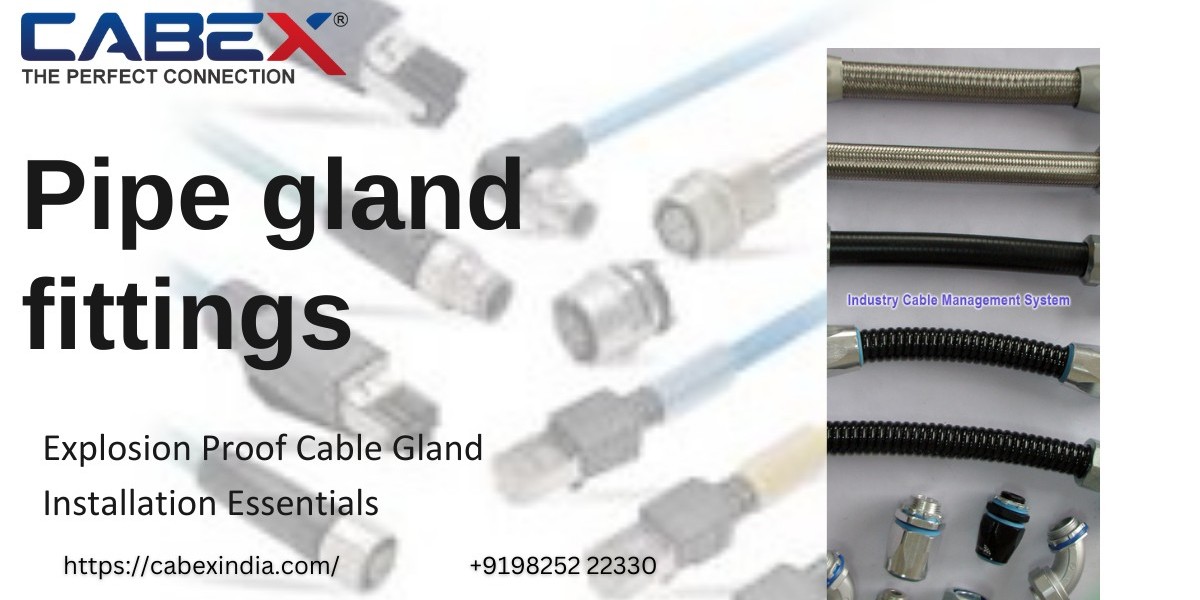 Pipe Gland Fittings for Secure Cable Protection