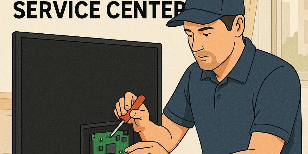 What types of issues are repaired at the Acer TV Service Center?