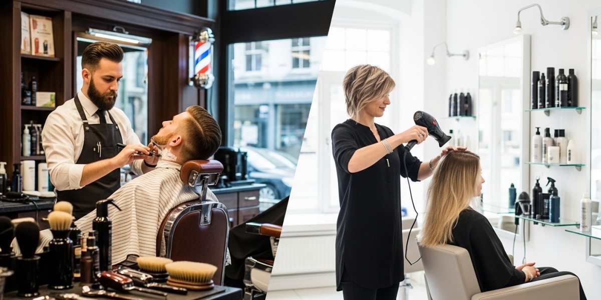 What is the difference between a barber and a hairstylist?