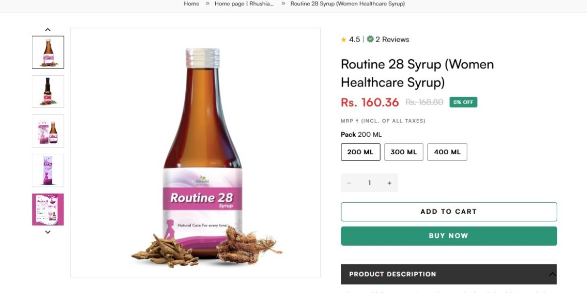 Rhushiayurveda.com | Buy Routine 28 Ayurvedic Women Healthcare Syrup Online – Rhushi Ayurveda